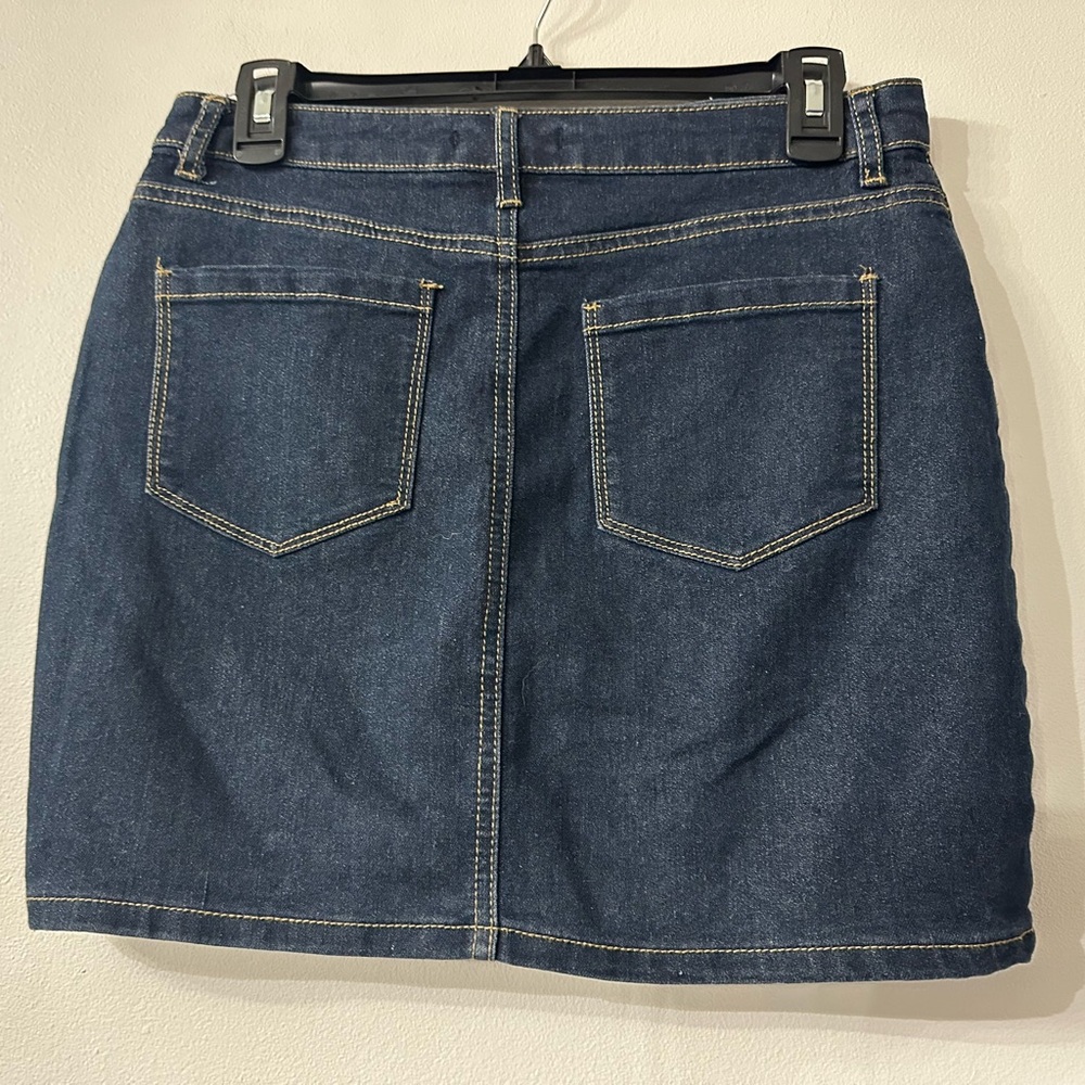 Forever 21 Blue Denim Mini Skirt - Picture 2 of 2